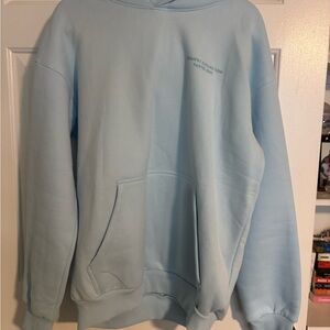 Comfrt Light Blue Hoodie and Sweatpants Set - size medium